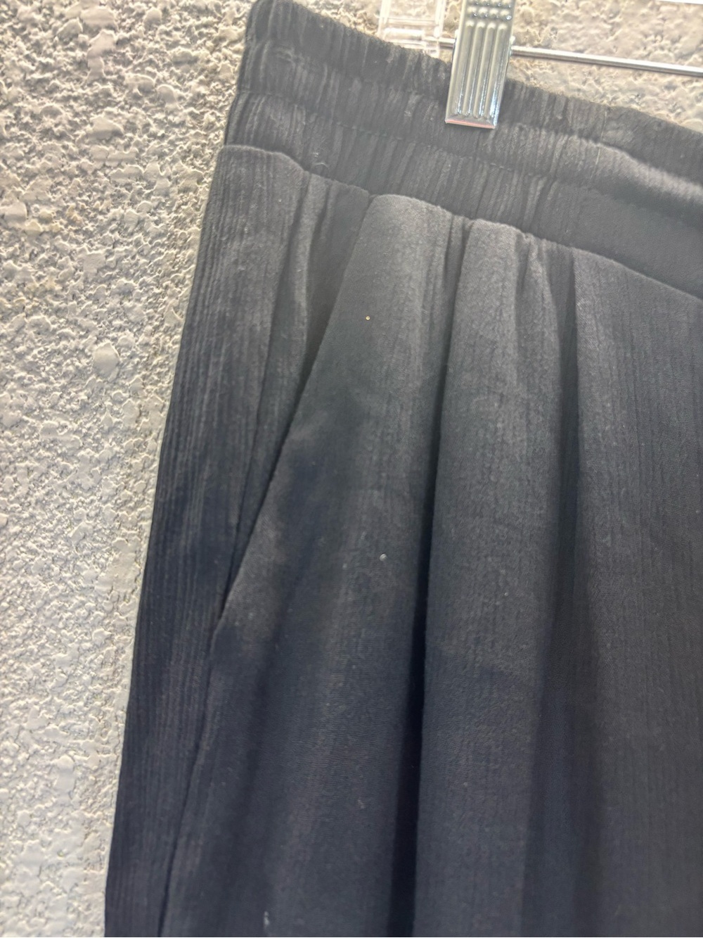 torrid Black Wide-Leg Drawstring Pants - Picture 4 of 8